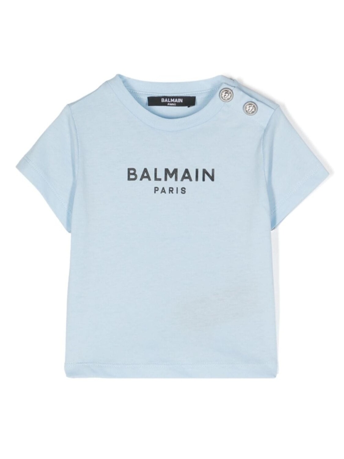 

Balmain Kids футболка с логотипом, синий