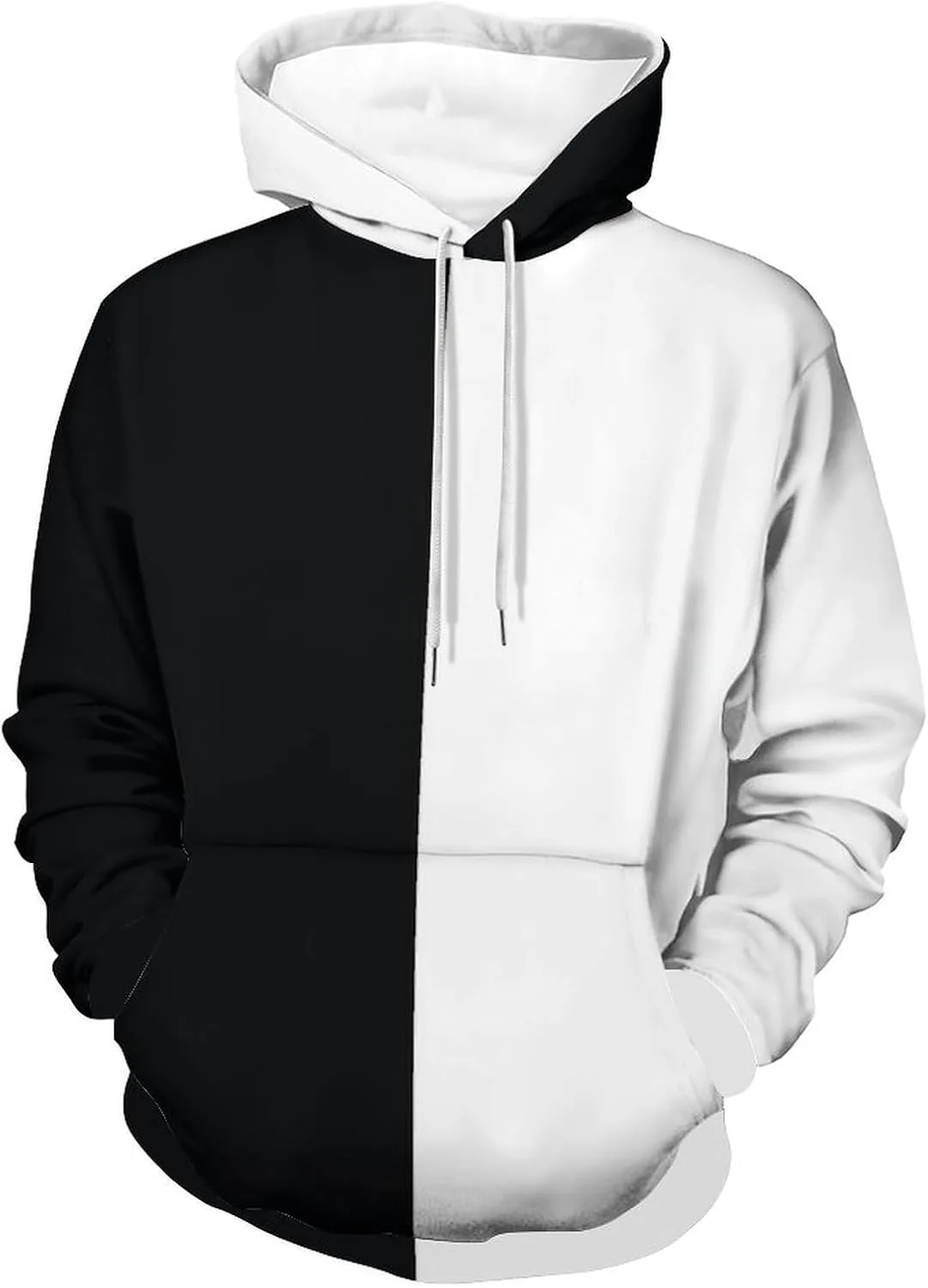 

Gradient Green Hooides Fleece Sweatshirt Pullover rladv