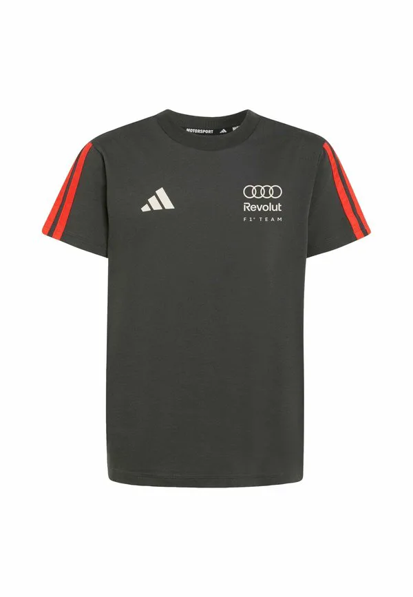 Футболка audi с принтом днк команды формулы-1 Adidas Performance, Utility Black