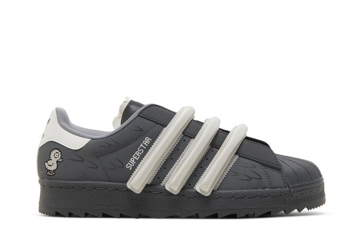 Кроссовки adidas Melting Sadness x Superstar 80s TR 'Duck', серый — фото 2