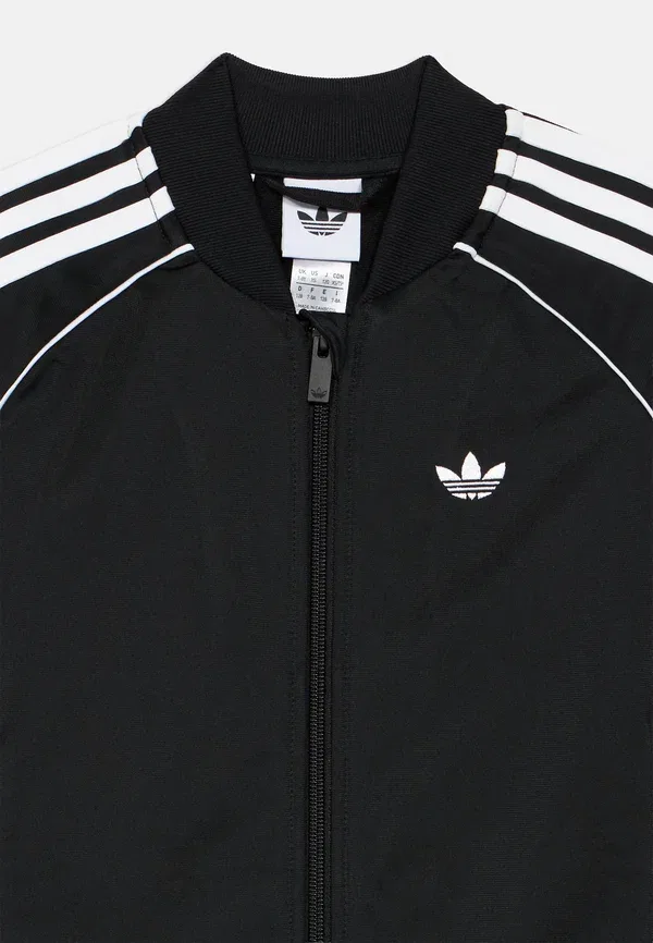 Детский спортивный костюм Adidas Originals SST Tracksuit Kids Set, черный — фото 4