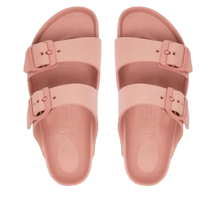 Детские сандалии Birkenstock с пряжкой и ремешком, розовые — фото 3
