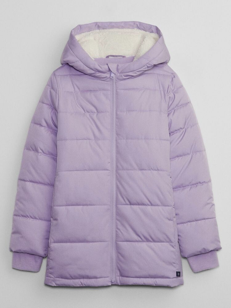 

Детская куртка coldcontrol на меху Gap, фиолетовый