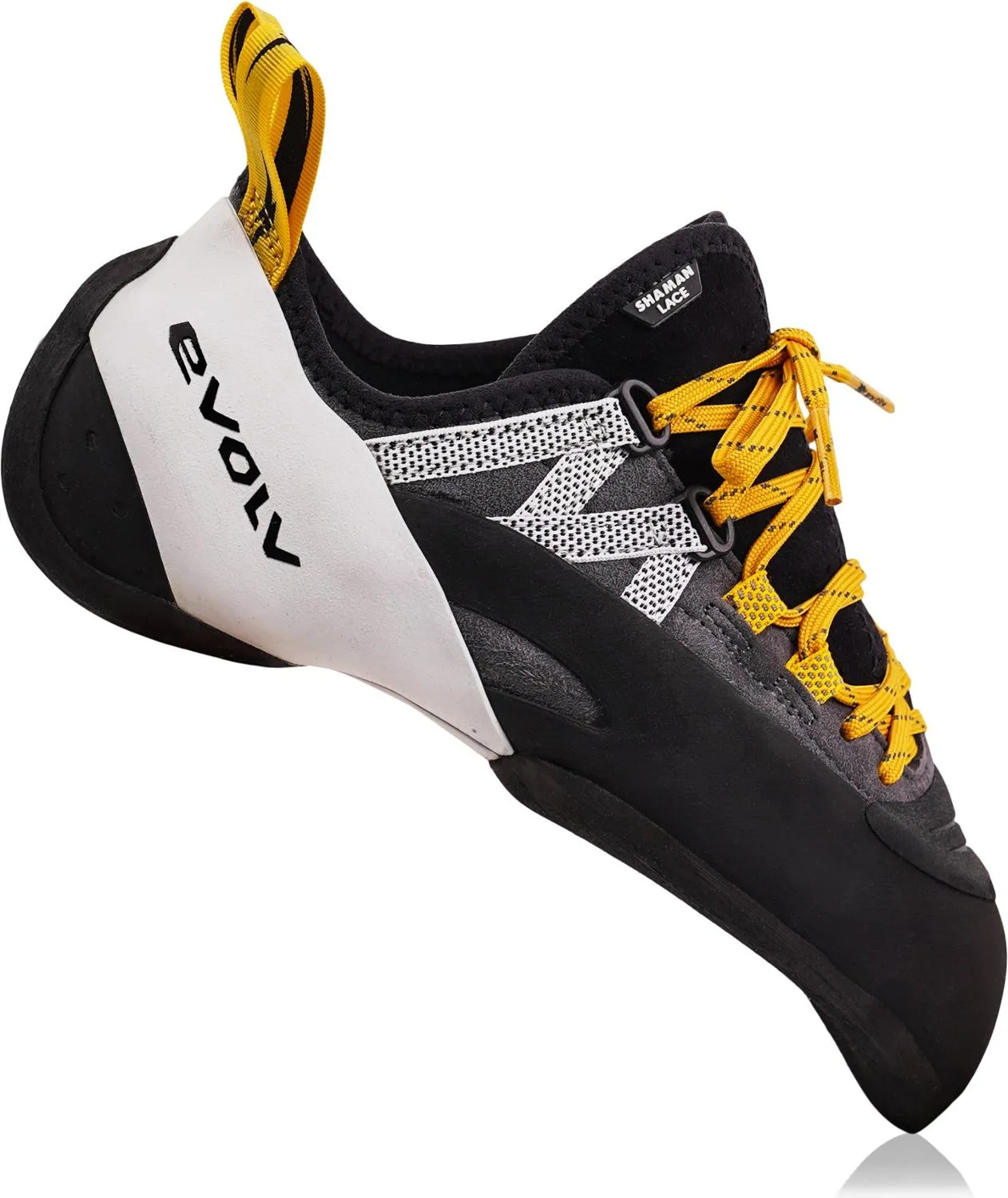 

Мужские скальные туфли Shaman Lace evolv, Gold/Grey/White