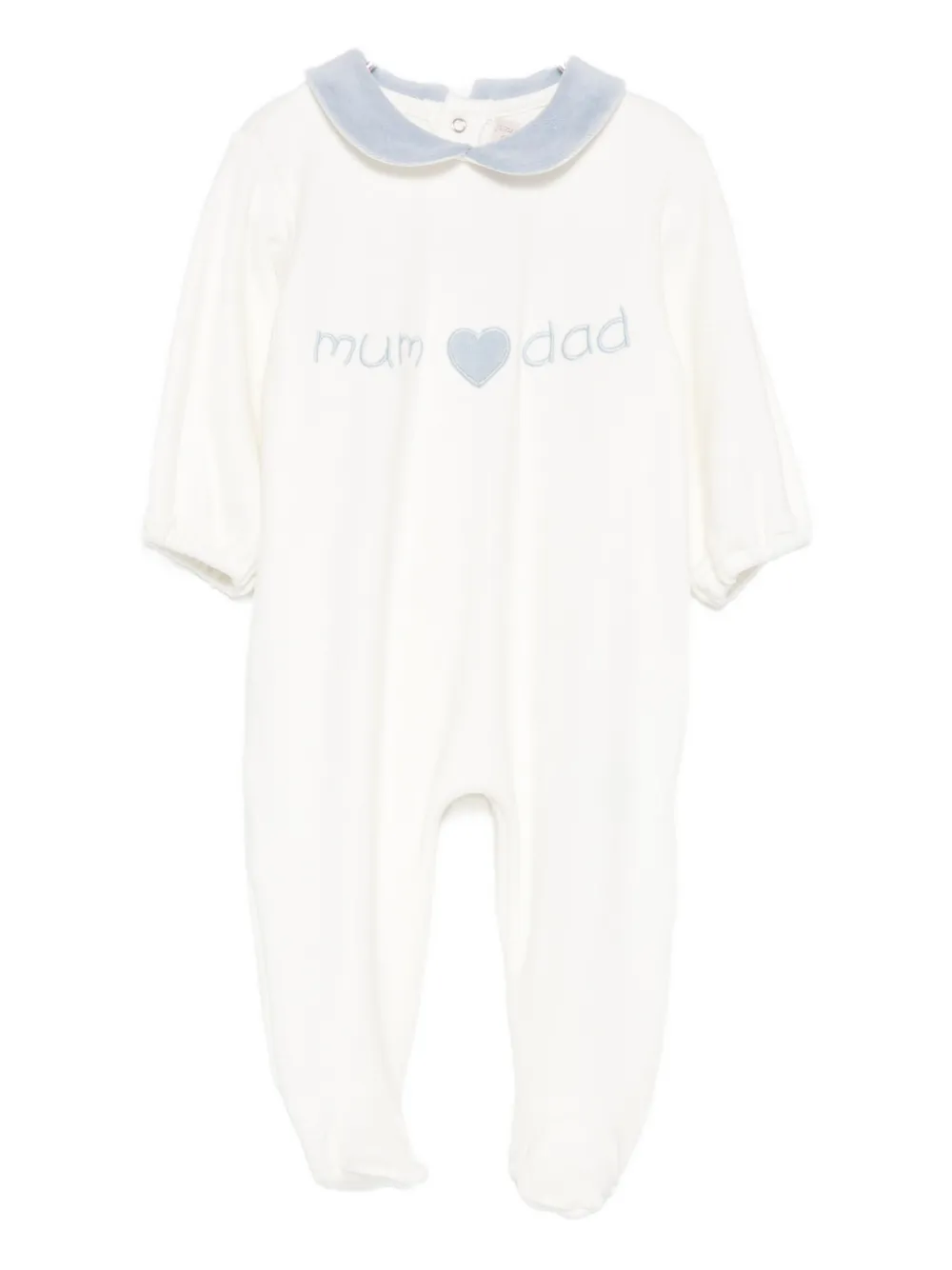 

Вышитый боди для новорождённых La Stupenderia, белый