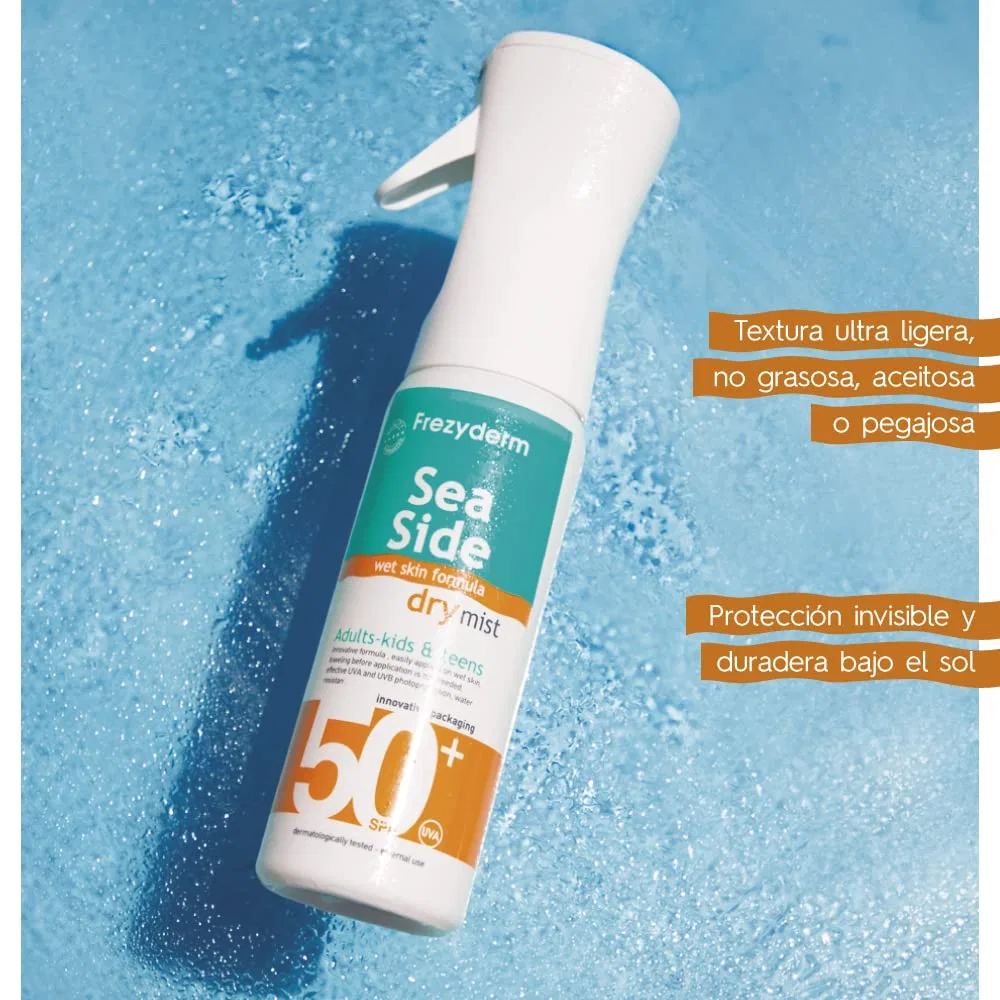 Сухой солнцезащитный спрей «Sea Side Dry Mist» SPF 50+ от FREZYDERM Frezyderm — фото 2