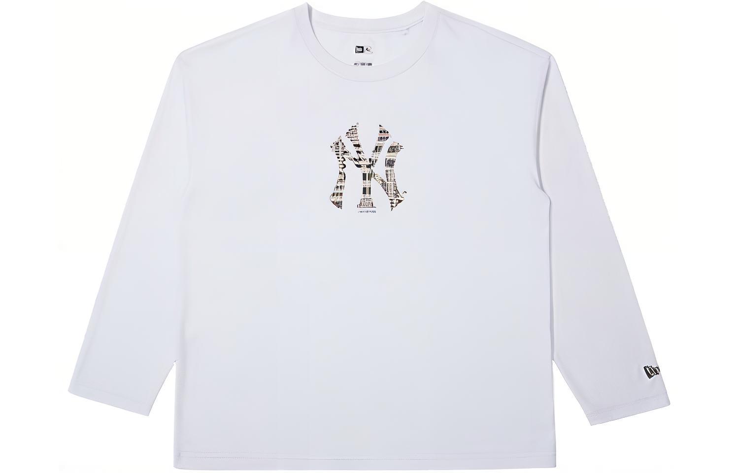 

New Era Футболка унисекс белая, Белый, New Era Футболка унисекс белая