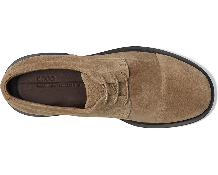 Мужские оксфорды ECCO Seoul Plain Toe, Nutmeg Brown Suede — фото 2