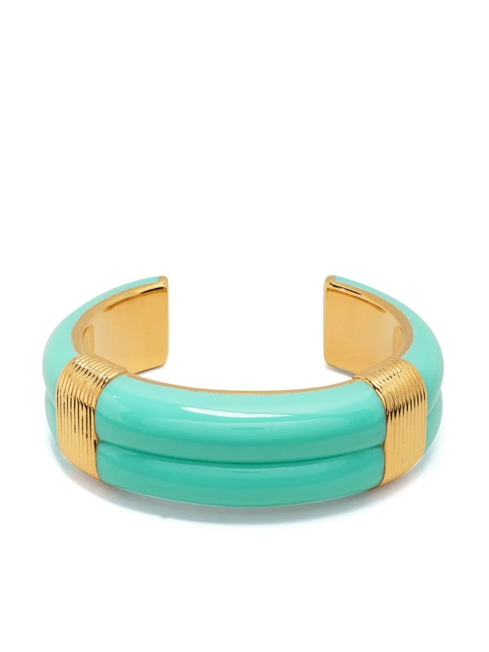 

Браслет-кафф Double Katt Aurelie Bidermann, золотой