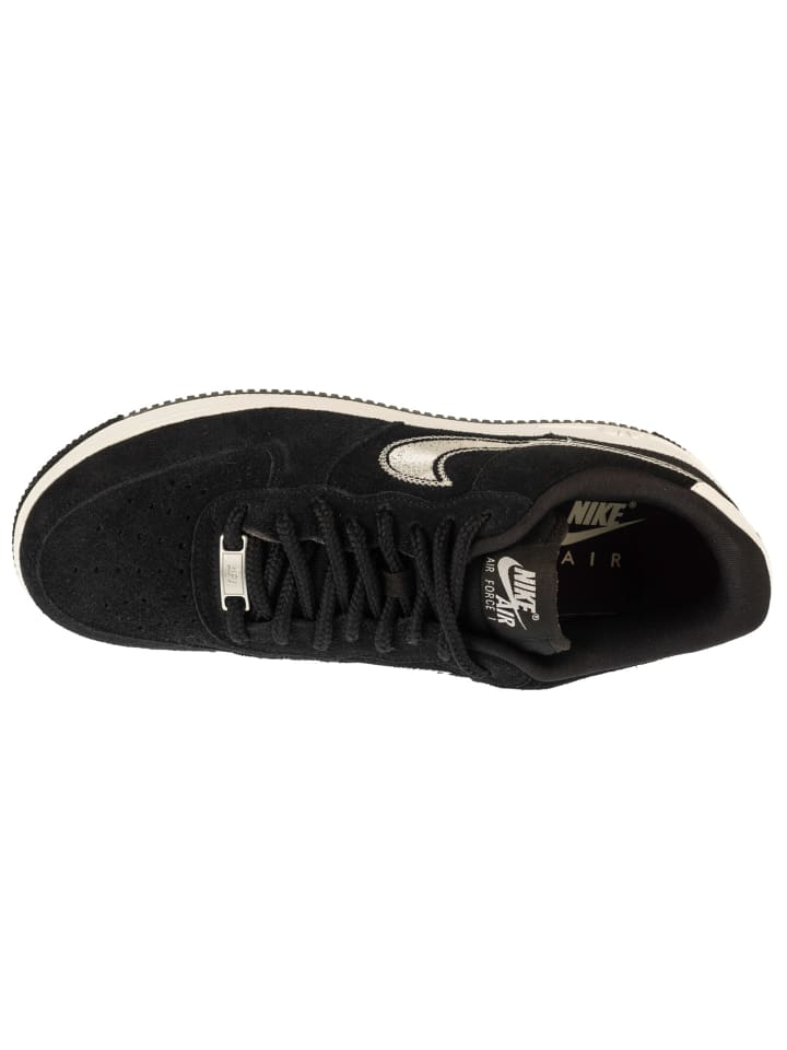 Кроссовки Nike Air Force 1 '07 Lv8 черного цвета — фото 3