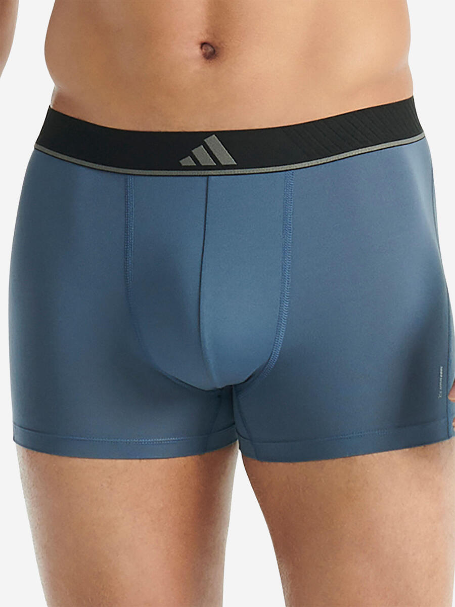 ADIDAS Мужские облегающие шорты-боксеры Trunk - Active Micro Flex разноцветные — фото 2
