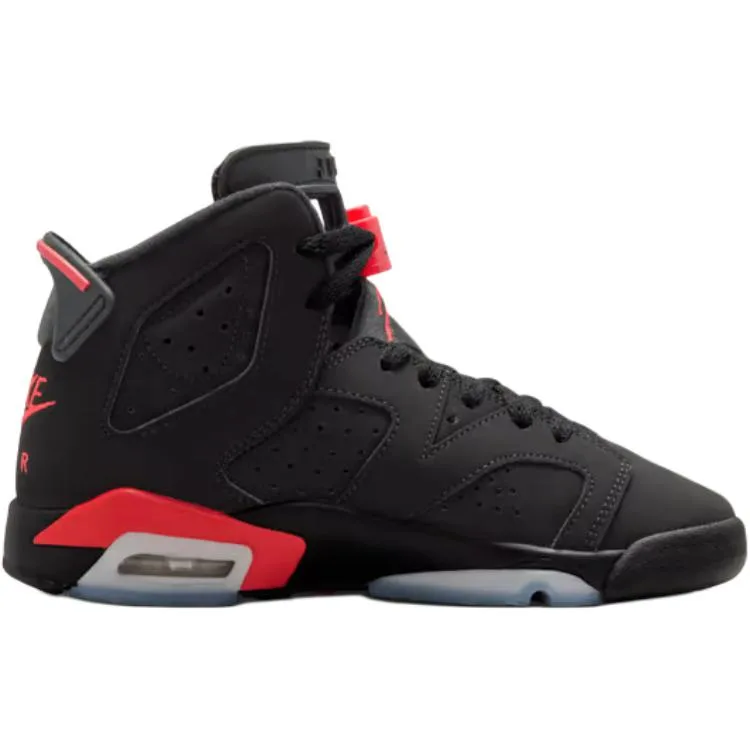 Jordan Air 6 Low top Детские баскетбольные кроссовки Black — фото 3
