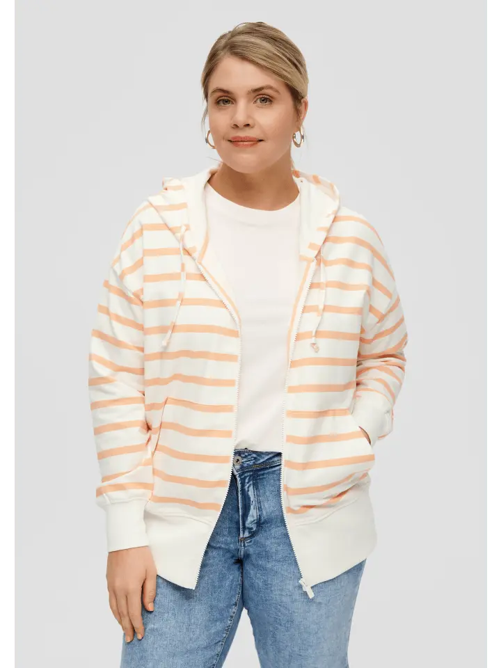 

Толстовка QS, цвет orange/weiß