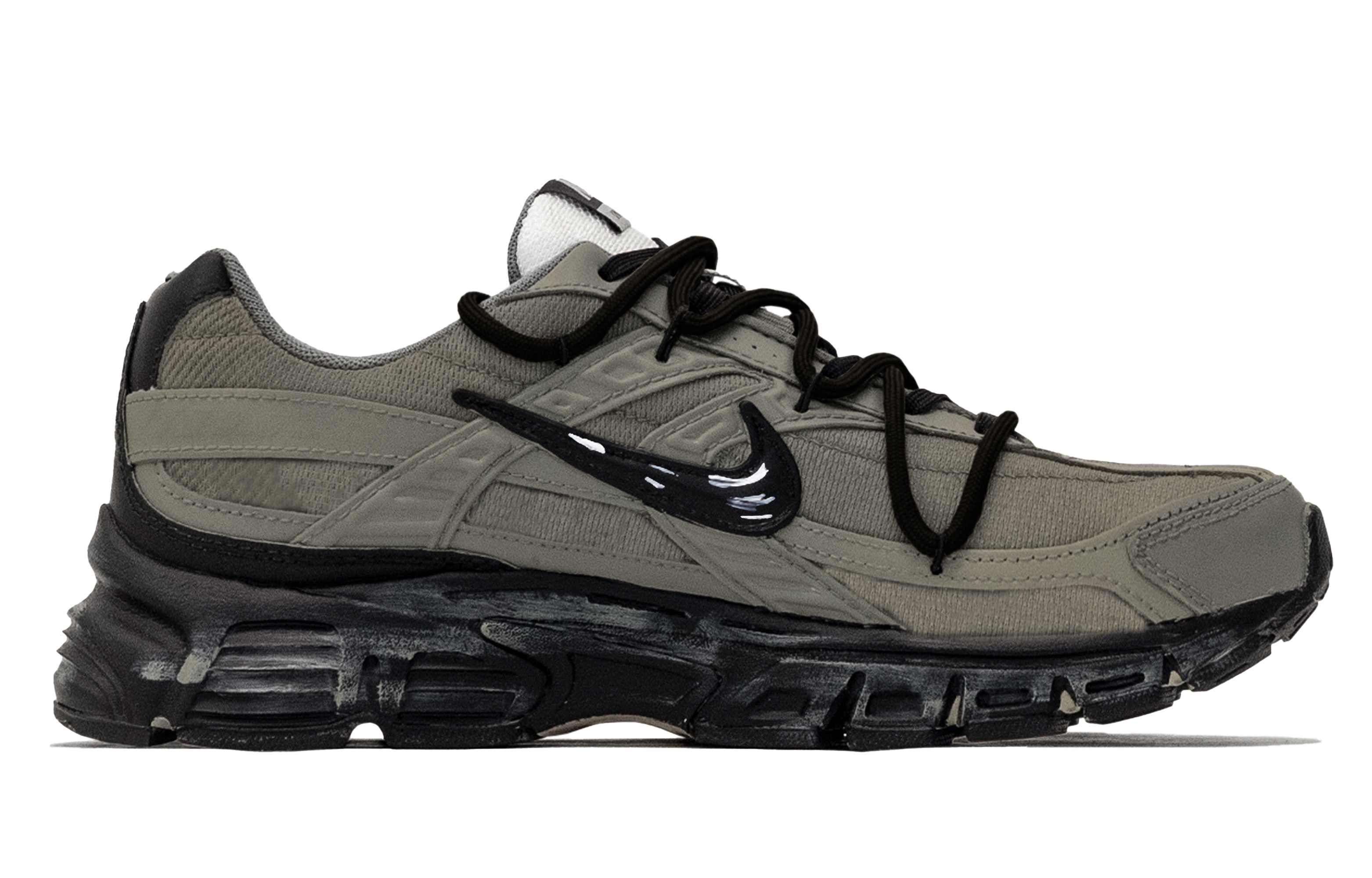 Initiator Abrasion Resistant низкие кроссовки для города и бега Unisex Nike, starry sky shopping bag — фото 4