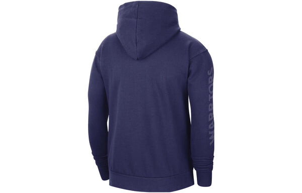 Толстовка Air Jordan Golden State Hoodie 'Navy Blue', синий — фото 2