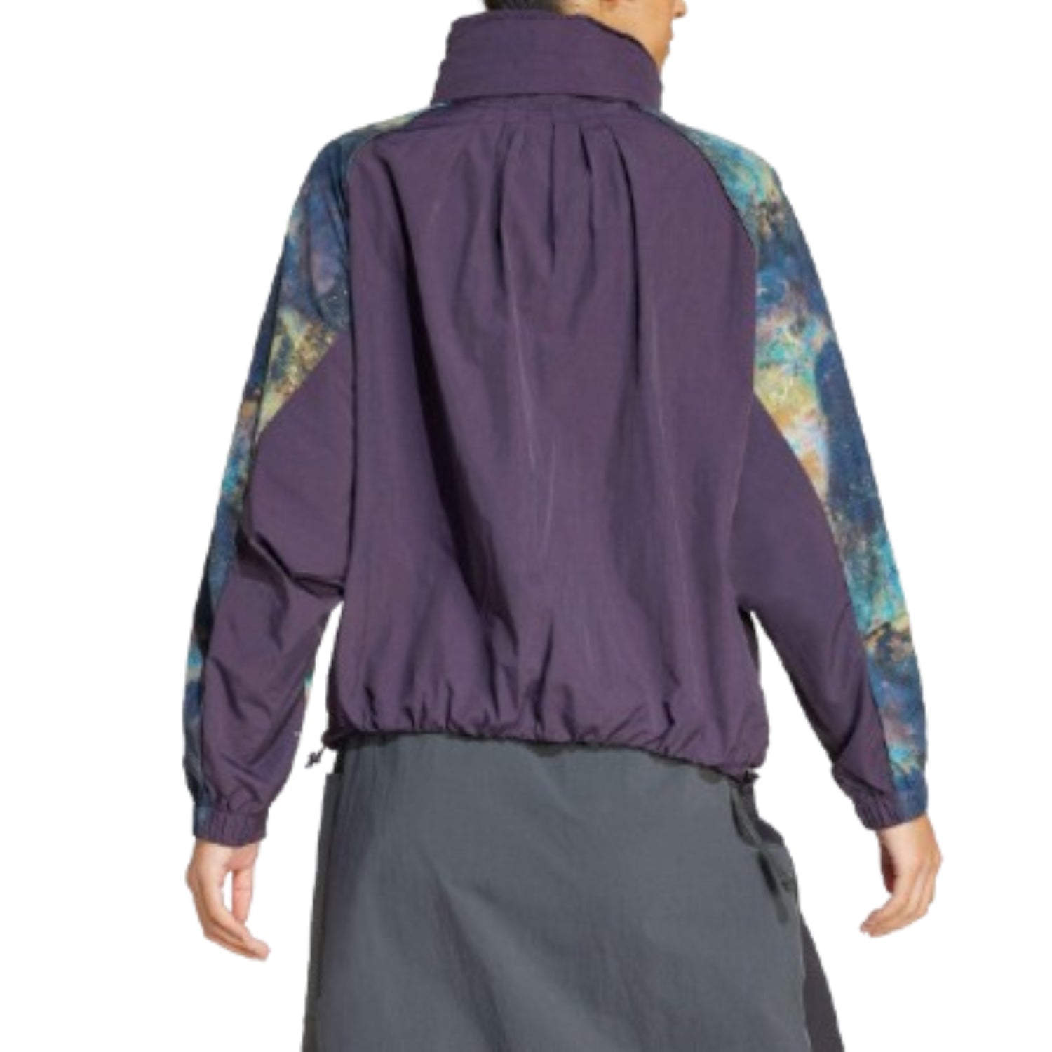 (WMNS) Куртка Adidas DISNEY National Geographic WIND.RDY 'Purple Green' — фото 2