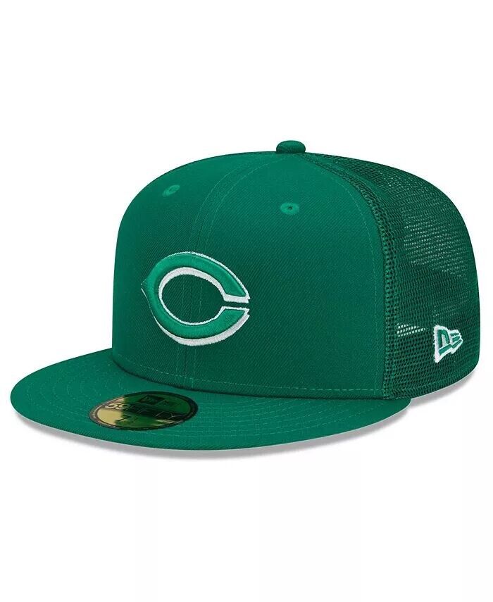 

Мужская зеленая кепка Cincinnati Reds 2022 St. Patrick's Day On-Field 59Fifty Fitted New Era