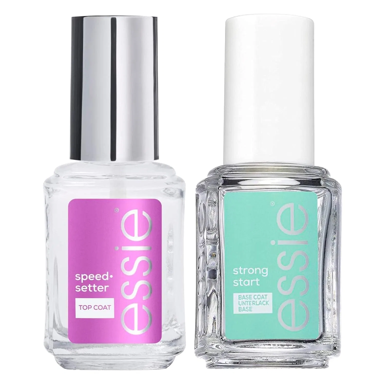 Набор для ногтей: база Strong Start и топ Quick Drying от Essie Essie