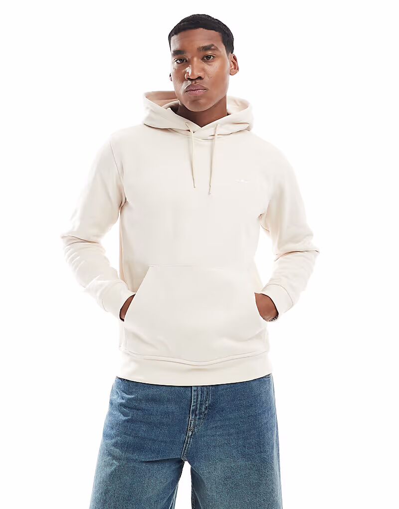 

Толстовка с капюшоном Adidas Originals Trefoil Essentials в цвете wonder white / white