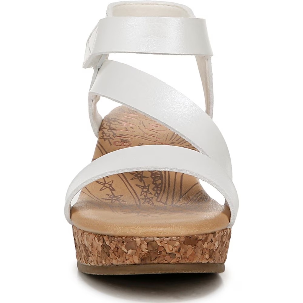 Детские сандалии на танкетке loverli-k для маленьких/больших детей Blowfish Malibu, pearl white faux leather — фото 3