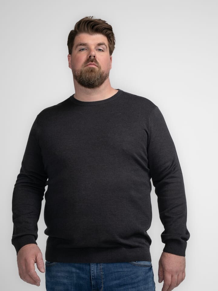 

Пуловер Petrol Industries Feinstrickpullover Plus Size Quinhagak, синий
