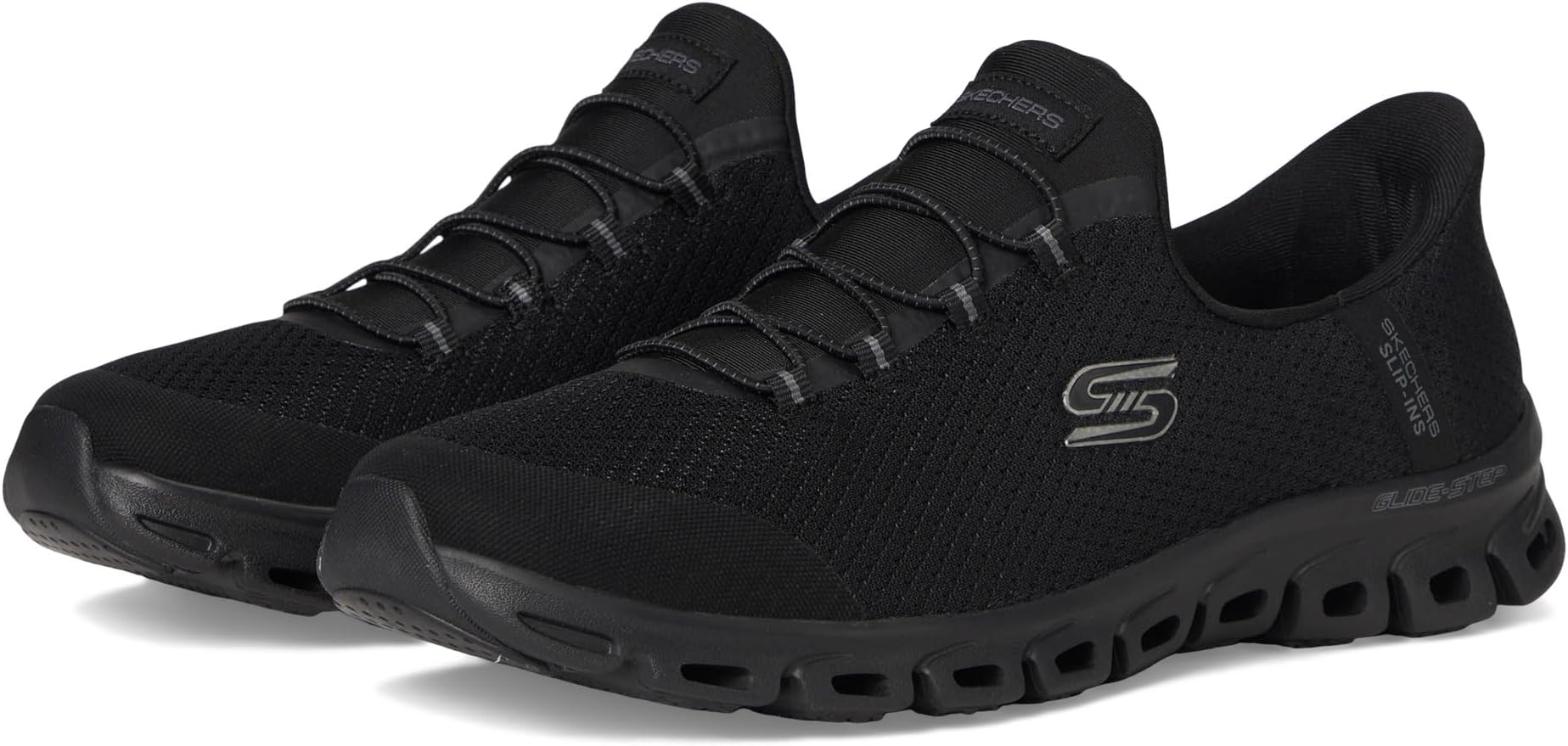 Кроссовки SKECHERS Glide Step Pursuit Hands Free Slip-Ins, Black