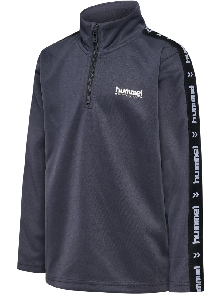 Толстовка Hummel Zip-Up Hmljr Goal Kids в цвете EBONY Hummel — фото 4