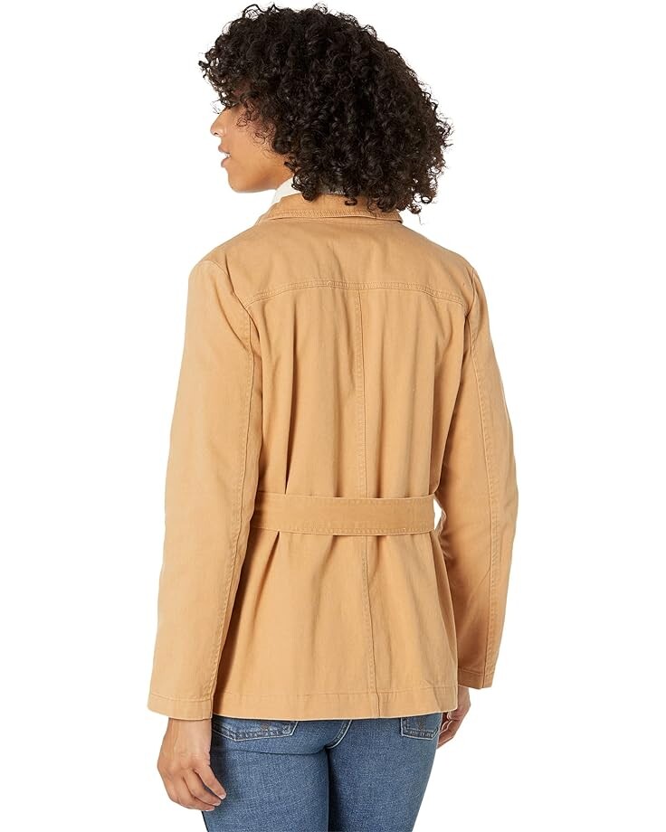 

Куртка Draper James Twill Field Jacket, кэмел