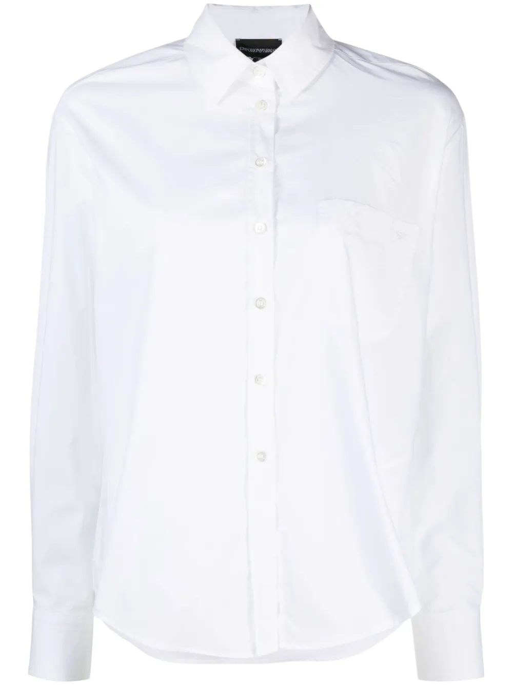 

Рубашка с длинными рукавами Emporio Armani, белый