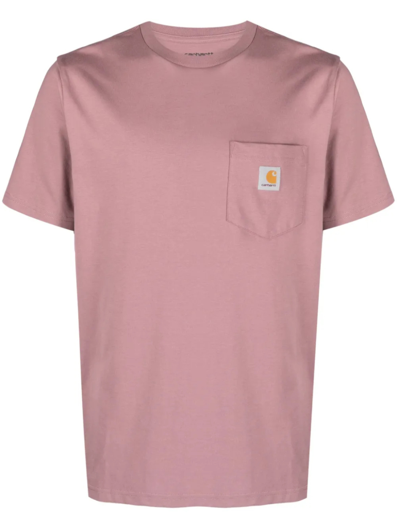 

Carhartt WIP футболка с нашивкой-логотипом, розовый