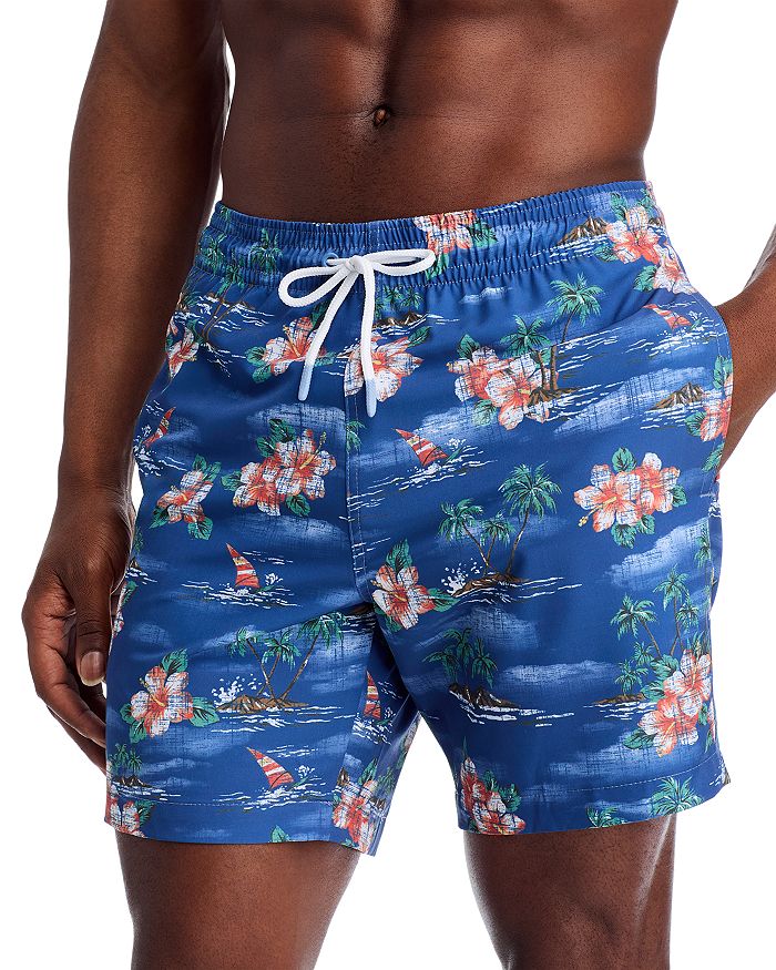 

Сану Тропикл Принт 6.5" Плавки Trunks Surf & Swim Co., синий