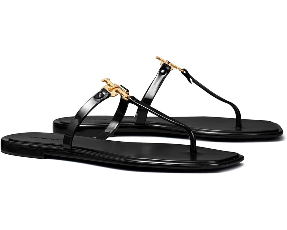 

Сандалии Tory Burch Roxanne Jelly, цвет Perfect Black/Gold