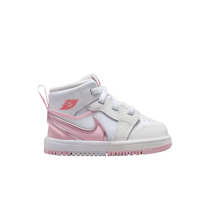 

Кроссовки Air Jordan 1 Mid RM EasyOn TD White Pink Foam, розовый