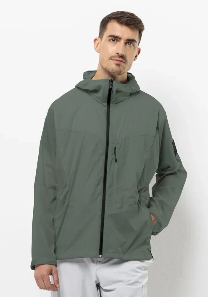 

Куртка Jack Wolfskin для отдыха "WANDERJAHR JKT M", с капюшоном, зеленый