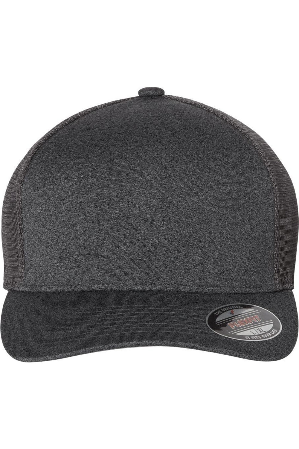 

Кепка дальнобойщика Flexfit Unipanel, цвет melange dark grey