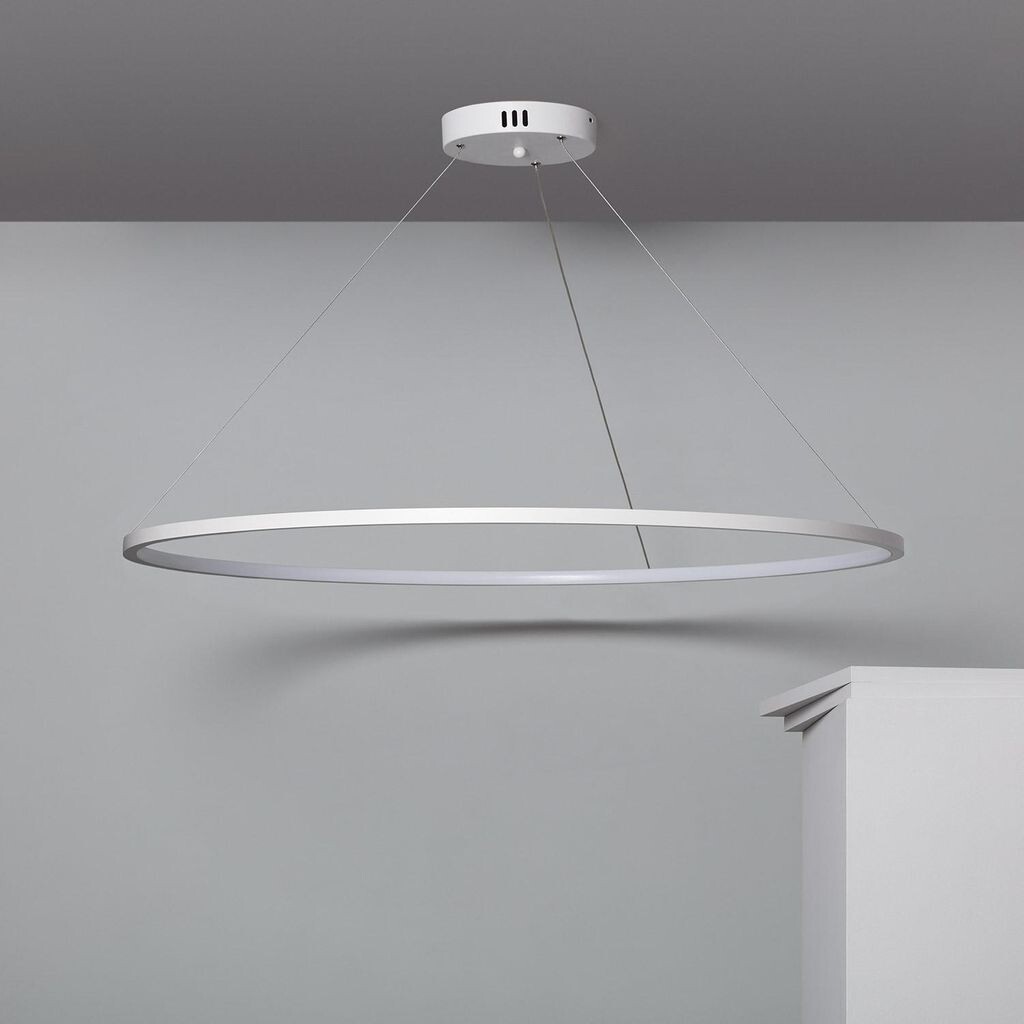 

Светодиодный подвесной светильник 28Вт Metal CCT Selectable Big Ivalo White LEDKIA, белый