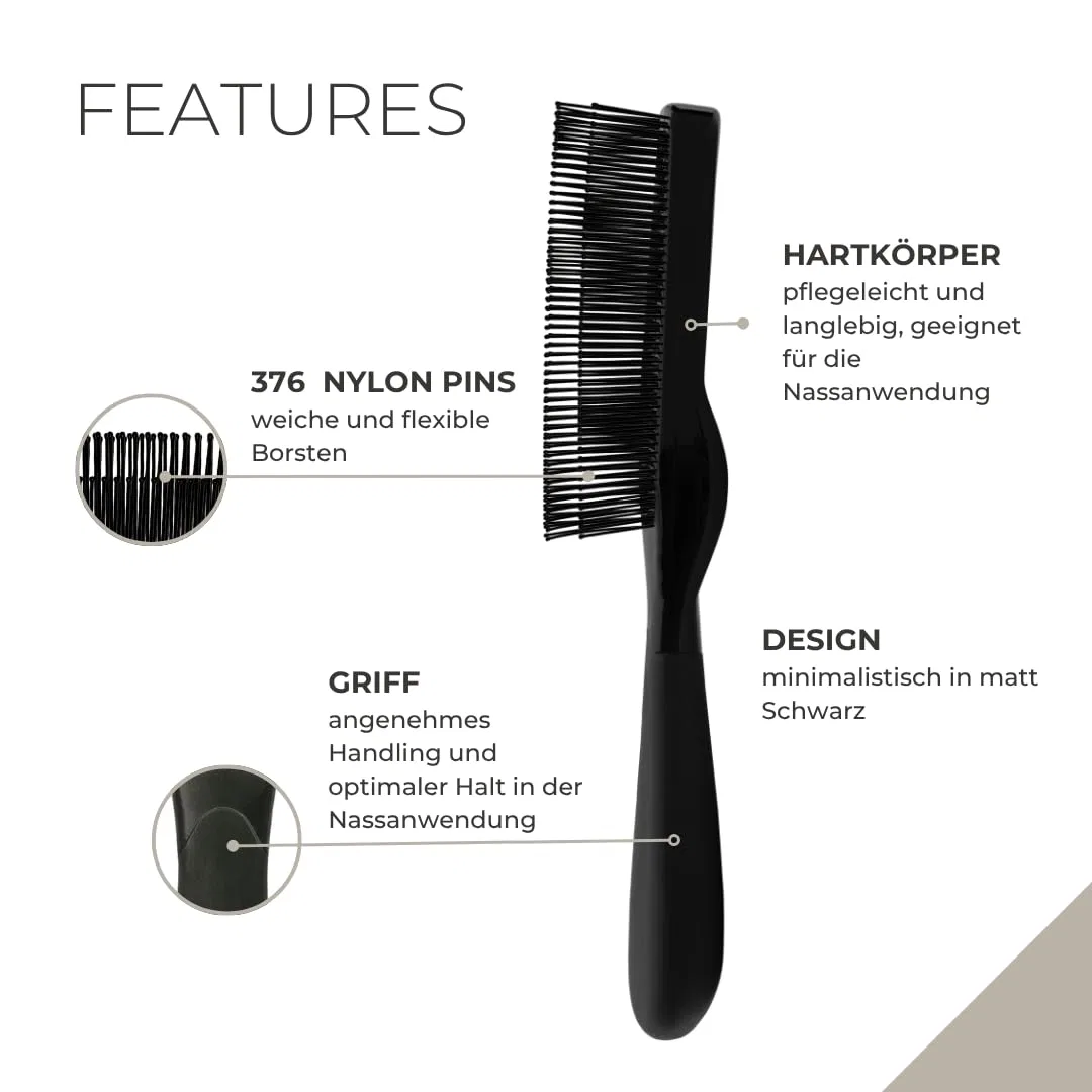 Щетка для волос Fit Brush для очищения кожи головы Lawe — фото 4