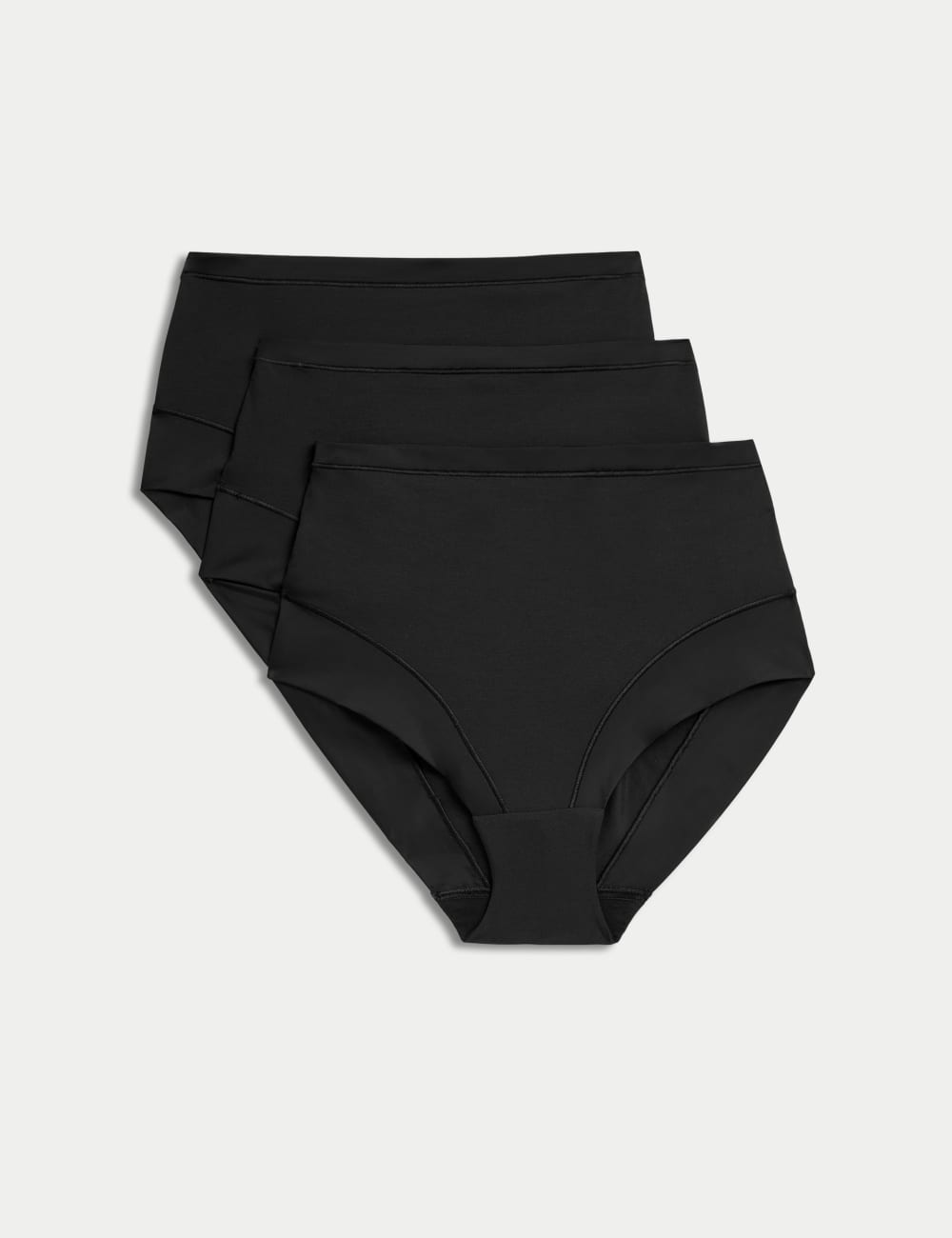 

Трусы-слипы Flexifit Modal 3pk Body by Marks & Spencer, черный
