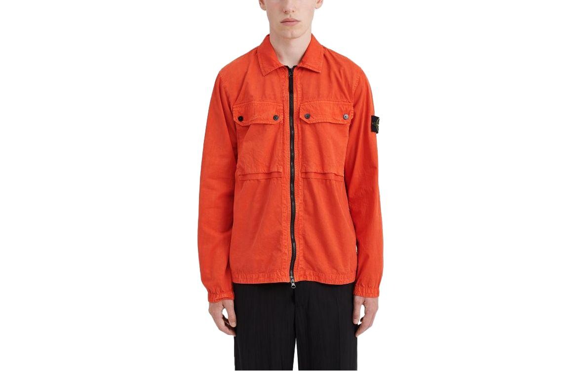 

Куртка мужская оранжевая Stone Island, оранжевый