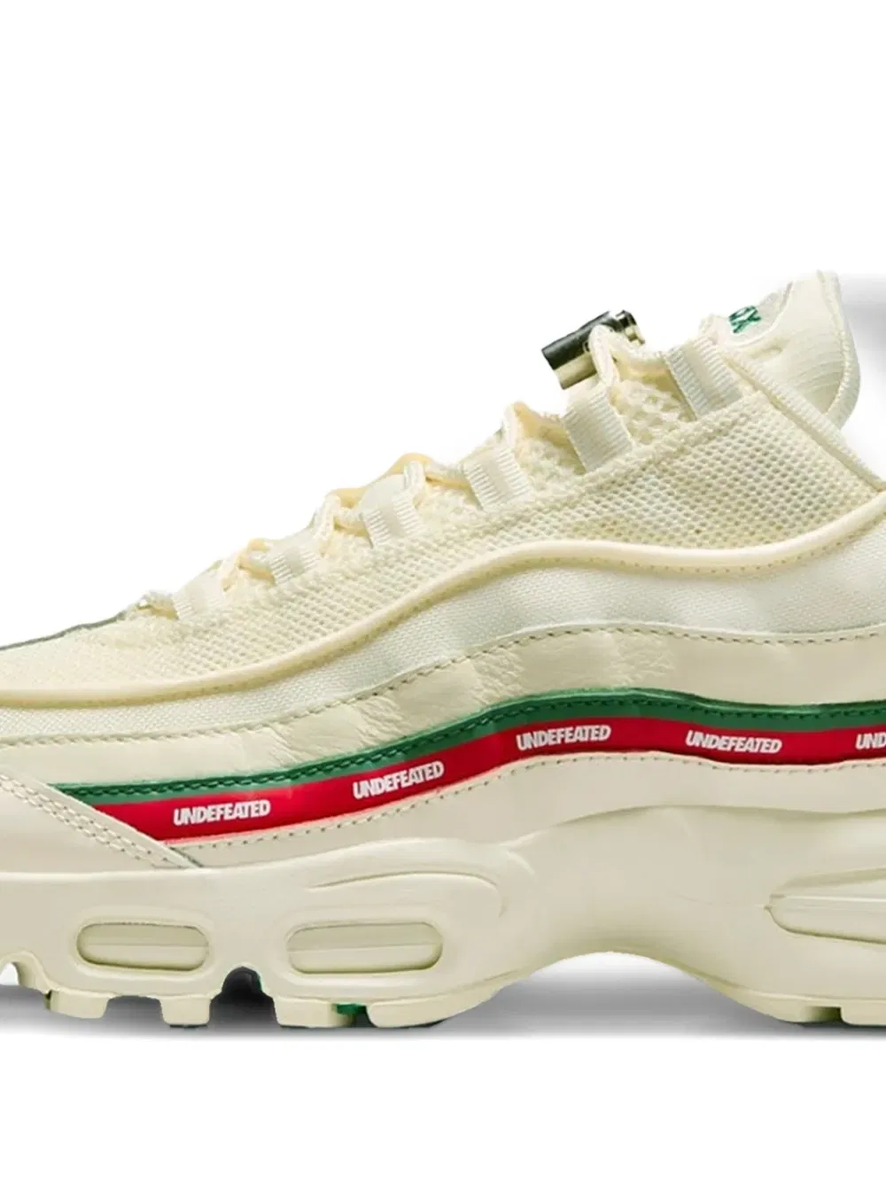 Кроссовки X Undefeated с логотипом и шнуровкой Nike, нейтральный — фото 2