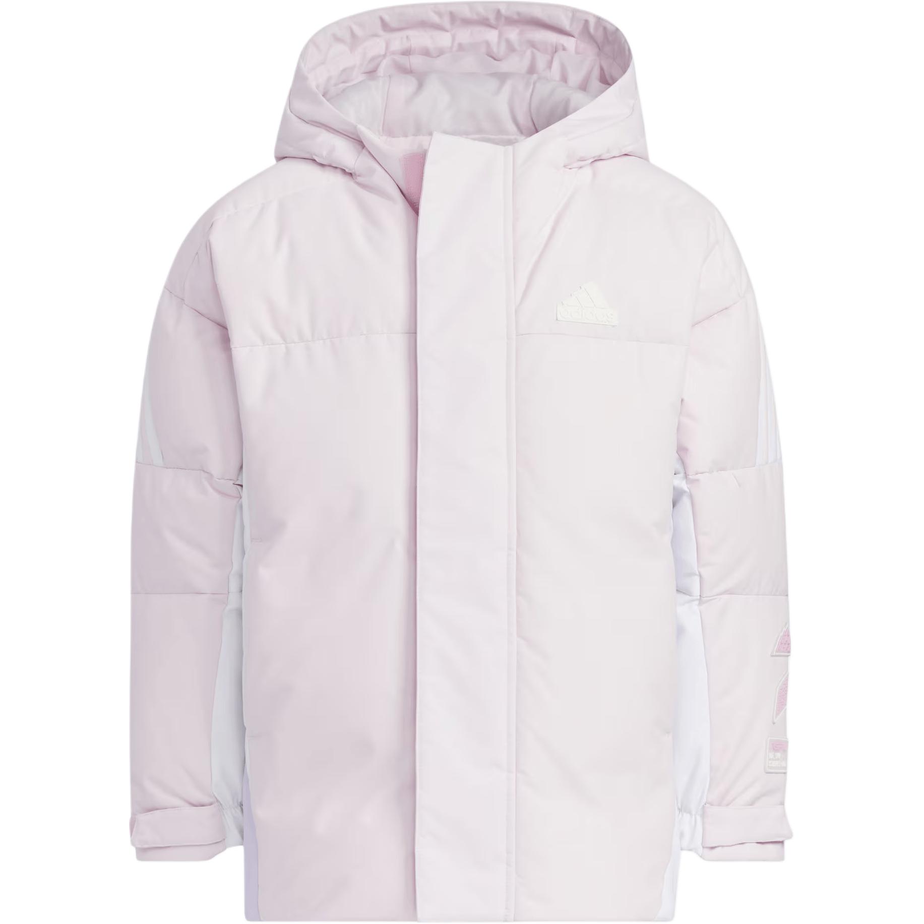 

Детская куртка пуховая Adidas, розовая