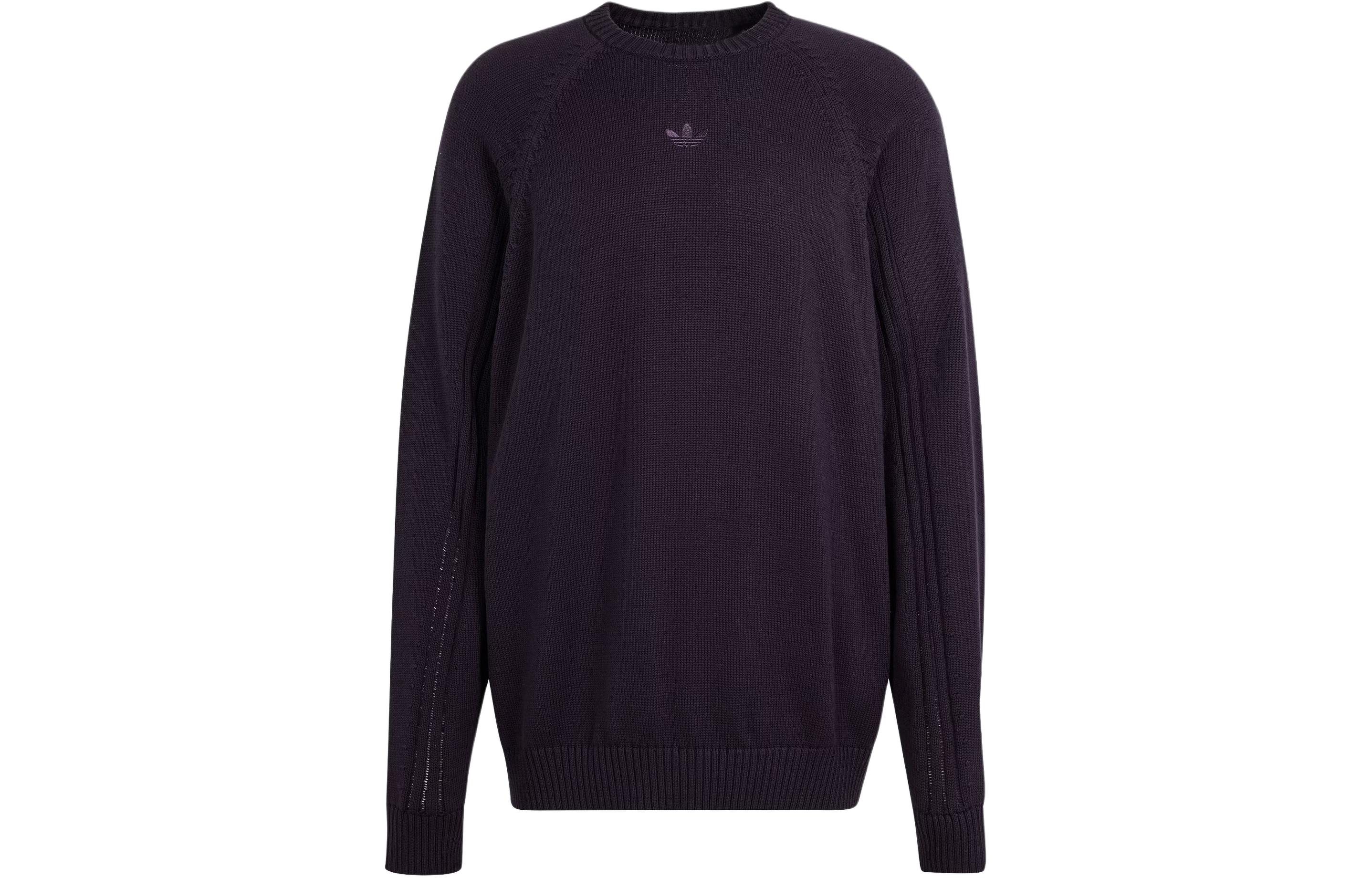 

Премиальный вязаный свитер мужской Adidas Originals, черный/серый