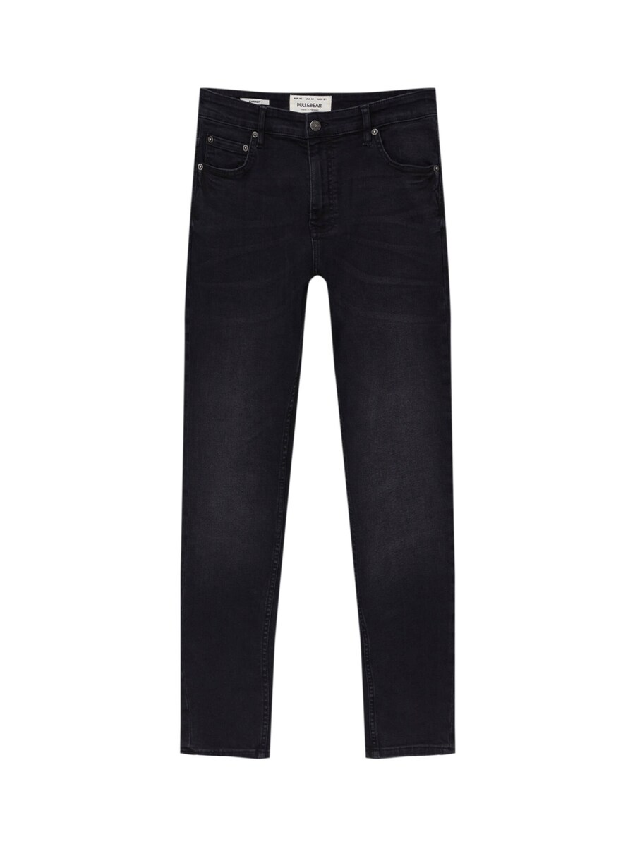 

Узкие джинсы Pull&Bear, черный деним