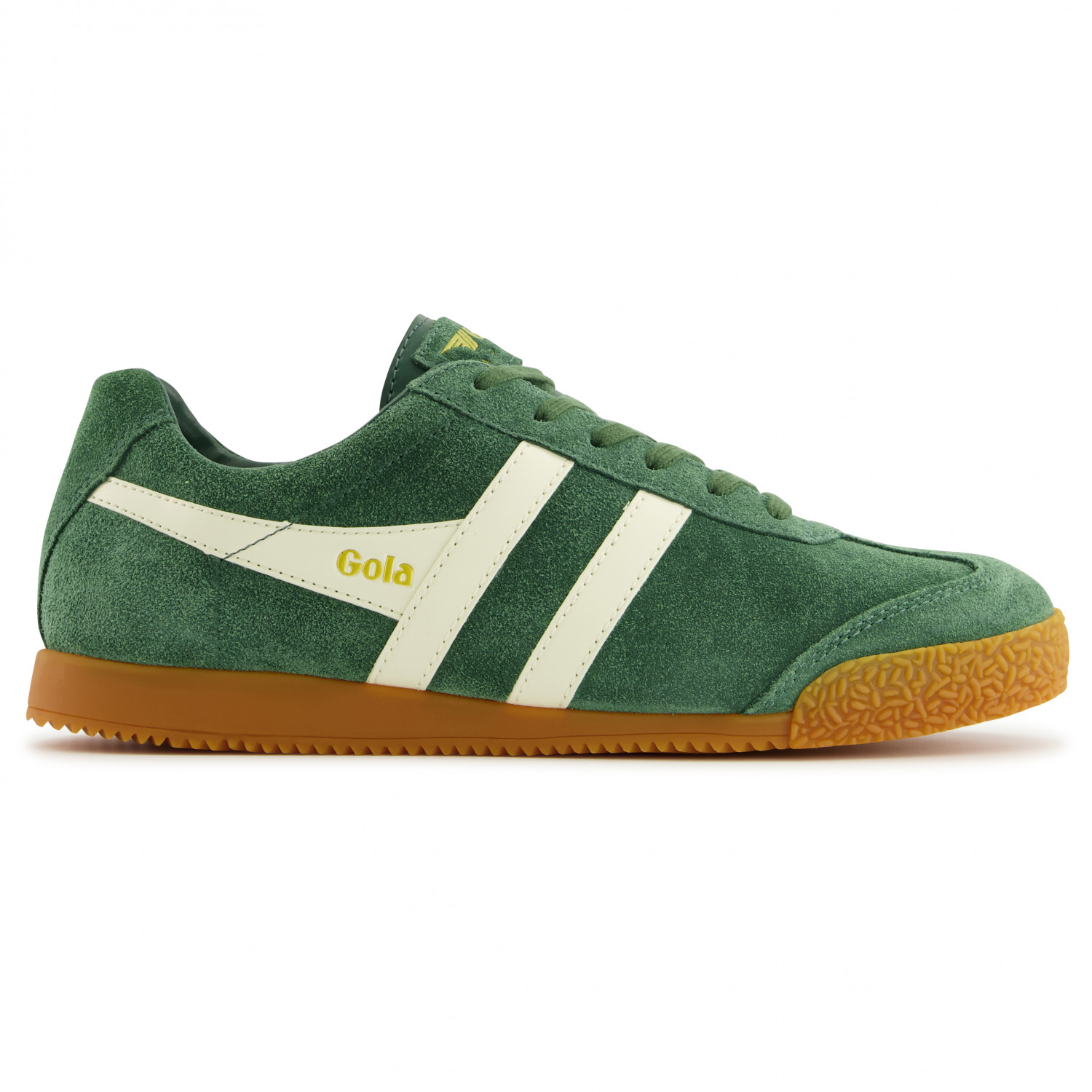 

Кроссовки Gola Women's Harrier Suede, цвет Evergreen/Off White