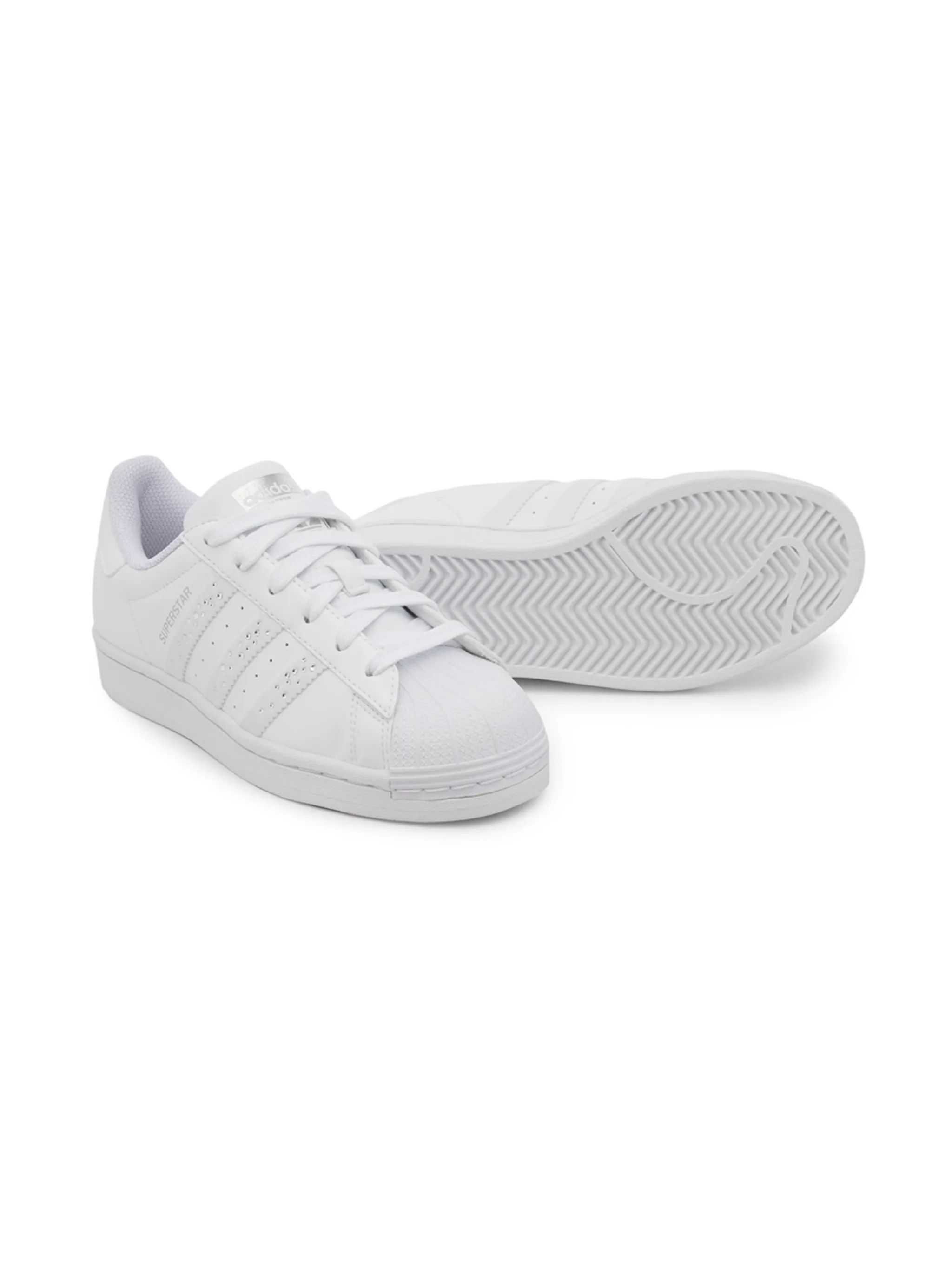 Кроссовки Superstar J Adidas Kids, белый — фото 2