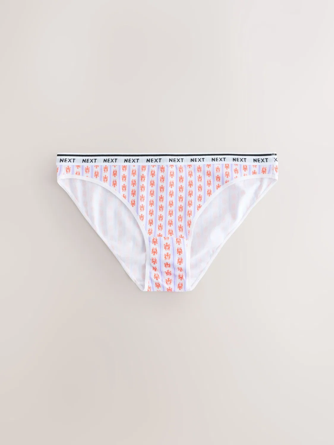 Трусы Next, Light Blue/Lavender/Orange/Peach/Pink/White — фото 4