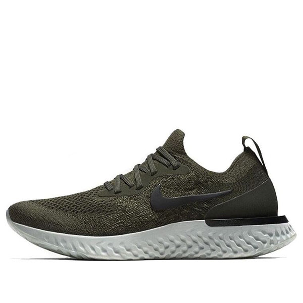 Кроссовки epic react flyknit Nike, хаки