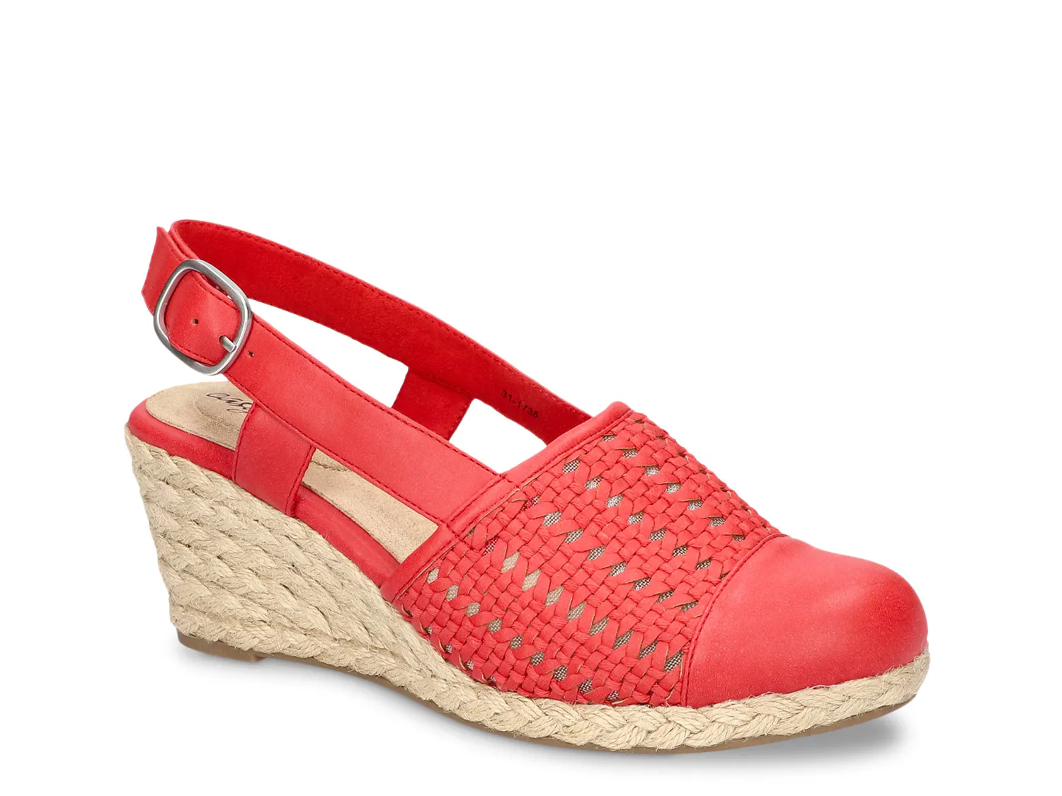 

Сандалии Taffy Wedge Sandal Easy Street, красный