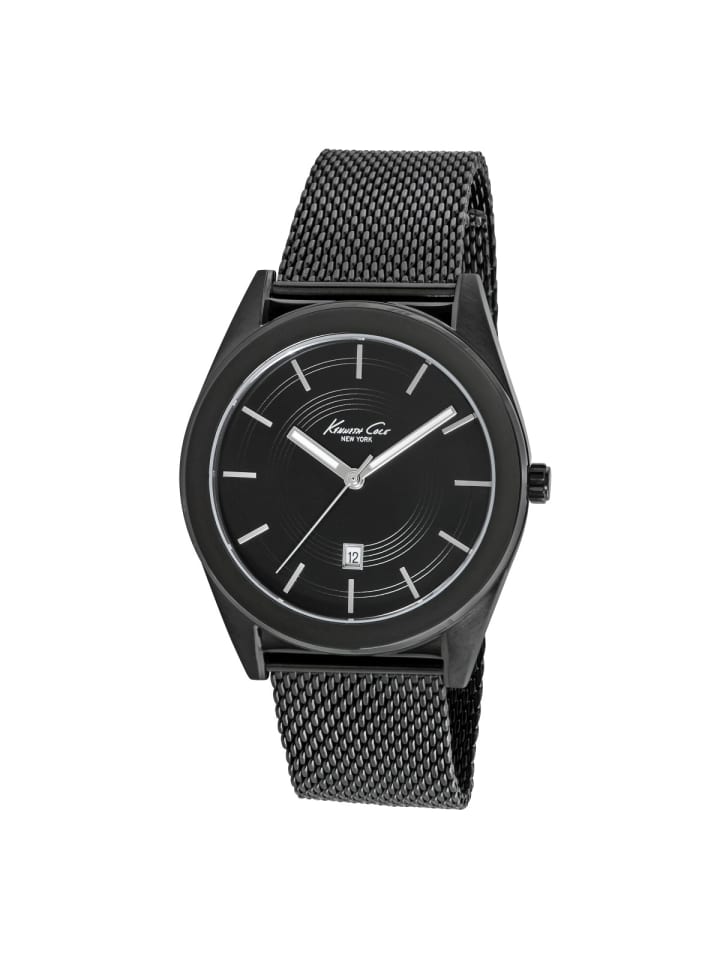 

Kenneth Cole Кварцевые часы 10018753 / KC9371 серебристого цвета