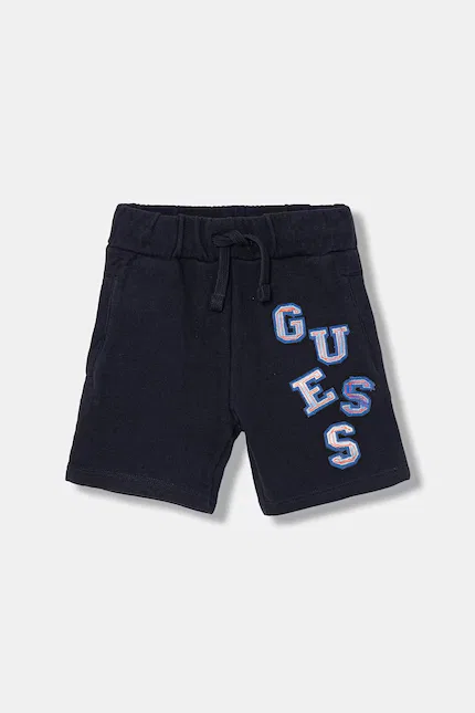 Шорты хлопковые Guess, синий